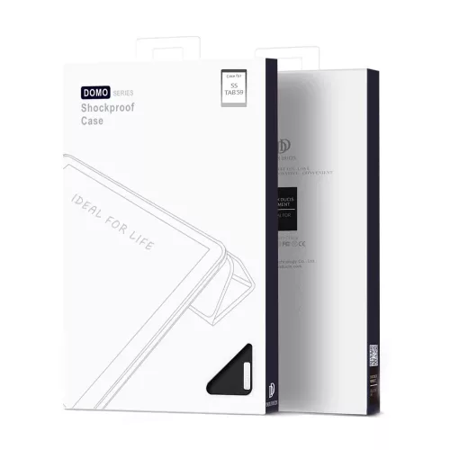 Dux Ducis Domo Series tablet tok (Smart Case) - Samsung Galaxy Tab S9 11" - fekete