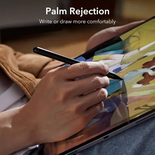 ESR Digital+ Stylus Pen aktív toll rajzoláshoz, jegyzethez, Apple iPad-hez - fekete