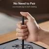 ESR Digital+ Stylus Pen aktív toll rajzoláshoz, jegyzethez, Apple iPad-hez - fekete
