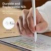 ESR Digital+ Stylus Pen aktív toll rajzoláshoz, jegyzethez, Apple iPad-hez - fehér