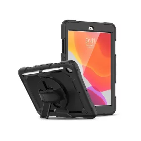   Tech-Protect Solid 360 ütésálló tok - Apple iPad 10.2 (2019/2020/2021) kijelzővédővel - fekete - OEM