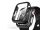 Haffner Defense 360 védőtok beépített edzett üveggel - Apple Watch 7/8 (41mm) - fekete - ECO