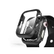 Haffner Defense 360 védőtok beépített edzett üveggel - Apple Watch 7/8 (41mm) - fekete - OEM