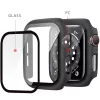 Haffner Defense 360 védőtok beépített edzett üveggel - Apple Watch 7/8 (41mm) - fekete - OEM