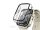Haffner Defense 360 védőtok beépített edzett üveggel - Apple Watch 7/8 (41mm) - átlátszó - ECO