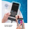Tech-Protect vízálló védőtok 6,9" méret - fekete/átlátszó - OEM