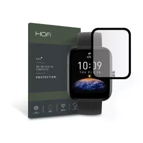   HOFI Hybrid Pro+ Glass üvegfólia - Amazfit Bip 3/Bip 3 Pro - fekete