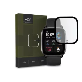   HOFI Hybrid Pro+ Glass üvegfólia - Amazfit GTS 4 Mini - fekete