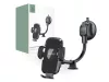 Tech-Protect V3W-D Car Mount autós tartó műszerfalra/szélvédőre - fekete