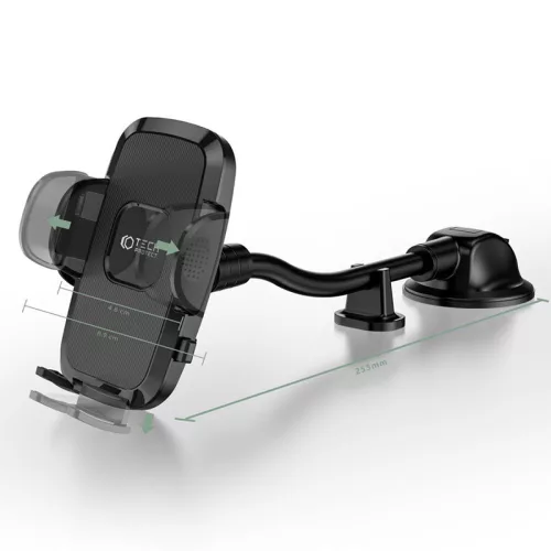 Tech-Protect V3W-D Car Mount autós tartó műszerfalra/szélvédőre - fekete