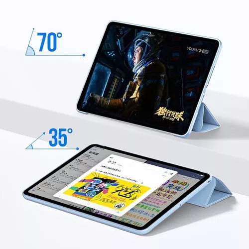 Tech-Protect tablet tok (Smart Case) - Apple iPad 10.9 (2022)/iPad 11 (2025) - fekete - OEM