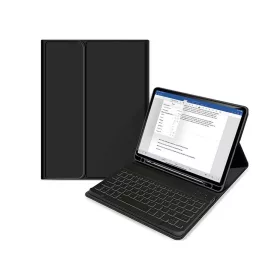   Tech-Protect tablet tok (Smart Case) - Apple iPad 10.9 (2022)/iPad 11 (2025), bill. - fekete - OEM