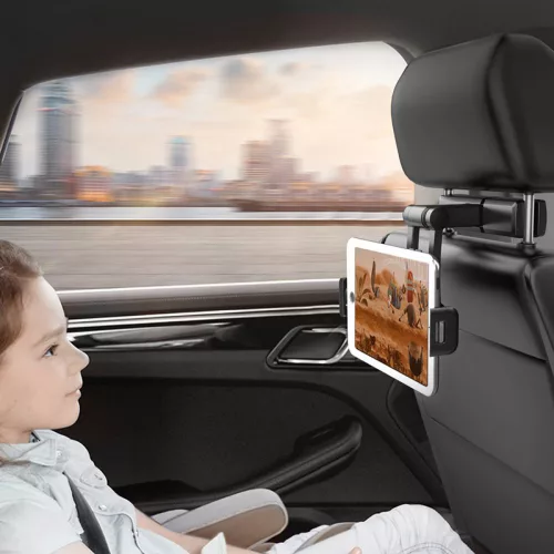 Tech-Protect Headrest Car Mount V2 telefon/tablet autós tartó fejtámlára - fekete