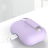 Haffner szilikon védőtok - Apple AirPods Pro 1/2 fülhallgatóhoz - fekete - ECO