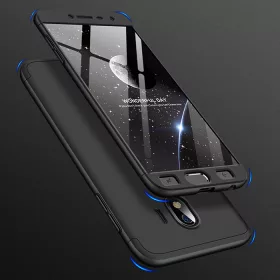   GKK 360 Full Protection 3in1 tok - Samsung J400F Galaxy J4 (2018) - fekete