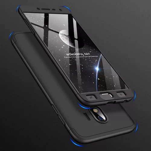 GKK 360 Full Protection 3in1 tok - Samsung J400F Galaxy J4 (2018) - fekete