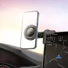 HOCO H57 mágneses telefontartó kijelzőre - 4,5-7" méret - fekete