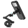 HOCO CA101 telefontartó kerékpárra/motorra - 4,5-7" méret - fekete