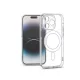 Haffner Clear Mag Cover kameravédős szilikon tok - Apple iPhone 14 Pro - átlátszó