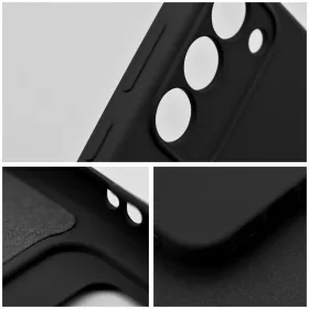   Haffner Silicone Case szilikon tok - Samsung SM-A346 Galaxy A34 5G - fekete