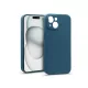 Haffner Matt szilikon tok - Apple iPhone 15 - kék