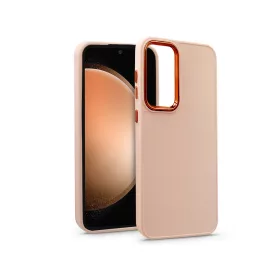   Haffner Frame szilikon tok - Samsung SM-S711 Galaxy S23 FE - pink