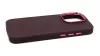 Haffner Frame szilikon tok - Samsung SM-S711 Galaxy S23 FE - bíbor