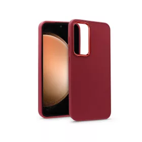   Haffner Frame szilikon tok - Samsung SM-S711 Galaxy S23 FE - magenta