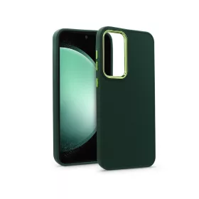   Haffner Frame szilikon tok - Samsung SM-S711 Galaxy S23 FE - zöld