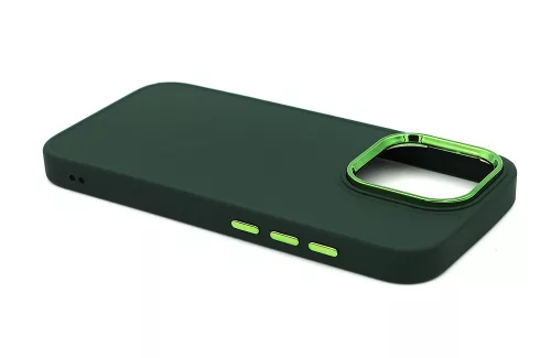 Haffner Frame szilikon tok - Samsung SM-S711 Galaxy S23 FE - zöld