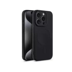   Haffner Silicone Mag Cover szilikon tok - Apple iPhone 15 Pro - fekete