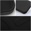 Haffner Silicone Mag Cover szilikon tok - Apple iPhone 15 Pro Max - fekete