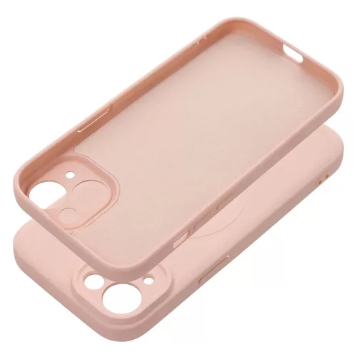 Haffner Silicone Mag Cover szilikon tok - Apple iPhone 15 - pink