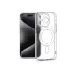Haffner Clear Mag Cover kameravédős szilikon tok - Apple iPhone 15 Pro - átlátszó