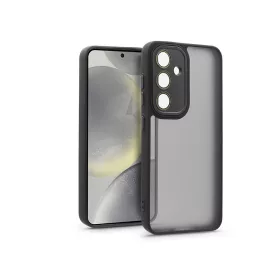   Haffner Variete tok kameravédő lencsevédő üveggel - Samsung SM-S921 Galaxy S24 - fekete