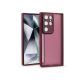 Haffner Variete tok kameravédő lencsevédő üveggel - Samsung SM-S928 Galaxy S24 Ultra - bíbor