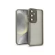 Haffner Variete tok kameravédő lencsevédő üveggel - Samsung SM-S926 Galaxy S24+ - szürke