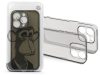 Haffner Gray Monkey szilikon tok - Apple iPhone 15 Pro Max - átlátszó