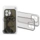 Haffner Gray Monkey szilikon tok - Apple iPhone 15 Pro Max - átlátszó