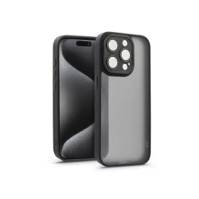  Haffner Variete tok kameravédő lencsevédő üveggel - Apple iPhone 15 Pro - fekete