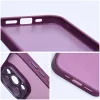 Haffner Variete tok kameravédő lencsevédő üveggel - Apple iPhone 15 Pro Max - bíbor