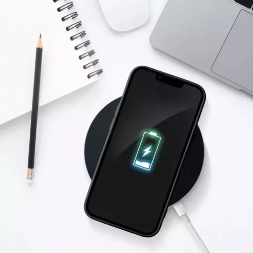 Haffner Card Case kártyatartós szilikon tok - Samsung A155 Galaxy A15 4G/5G - fekete
