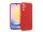 Haffner Soft szilikon tok - Samsung SM-A256 Galaxy A25 5G - piros