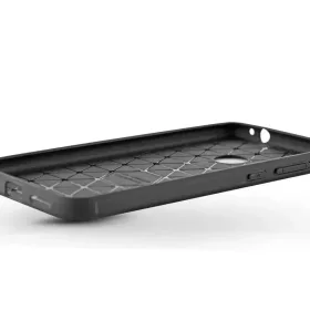 Haffner Carbon szilikon tok - Xiaomi 13T Pro - fekete