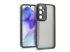 Haffner Variete tok kameravédő lencsevédő üveggel - Samsung SM-A556 Galaxy A55 5G - fekete