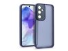 Haffner Variete tok kameravédő lencsevédő üveggel - Samsung SM-A556 Galaxy A55 5G - sötétkék