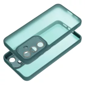   Haffner Variete tok kameravédő lencsevédő üveggel - Samsung SM-A556 Galaxy A55 5G - sötétzöld