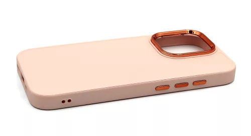 Haffner Frame szilikon tok - Samsung SM-A356 Galaxy A35 5G - pink