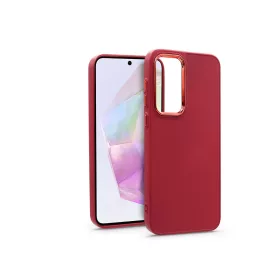   Haffner Frame szilikon tok - Samsung SM-A356 Galaxy A35 5G - magenta