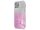 Haffner Shining szilikon tok - Samsung SM-A356 Galaxy A35 5G - ezüst/pink
